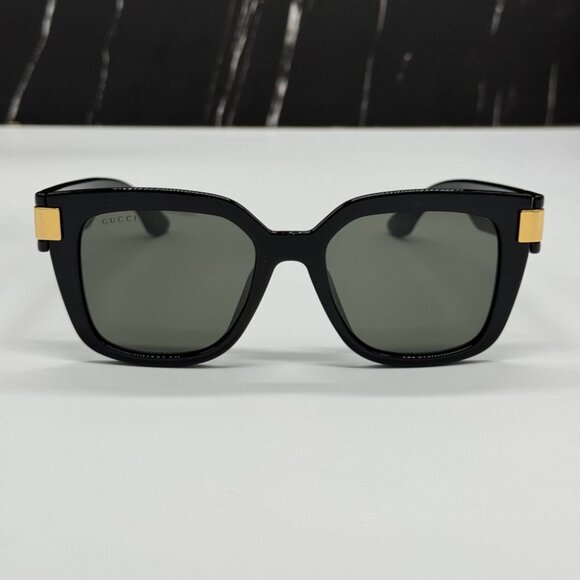 NEW GG1690SK 001 GUCCI SUNGLASSES SHINY BLACK WOMEN EYEWEAR GUCCI - Picture 5 of 15